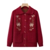 Burgundy, fleece