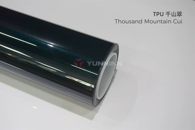 Auto Color Change Film: sales, factory wholesale - tpu-qianshan-cui-15215m