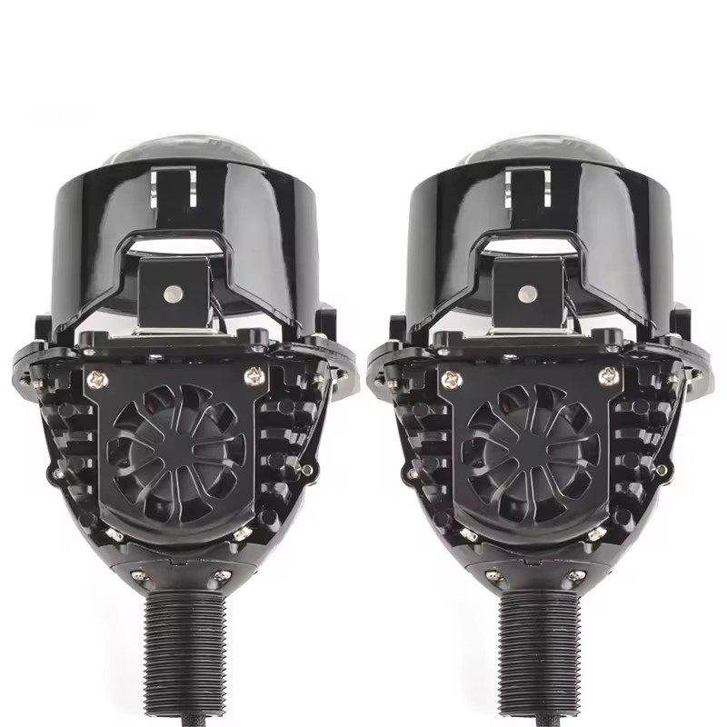 A5 2.5 pulgadas lente LED faro LED automóvil de alta potencia lente de luz frontal coche ojo de pez