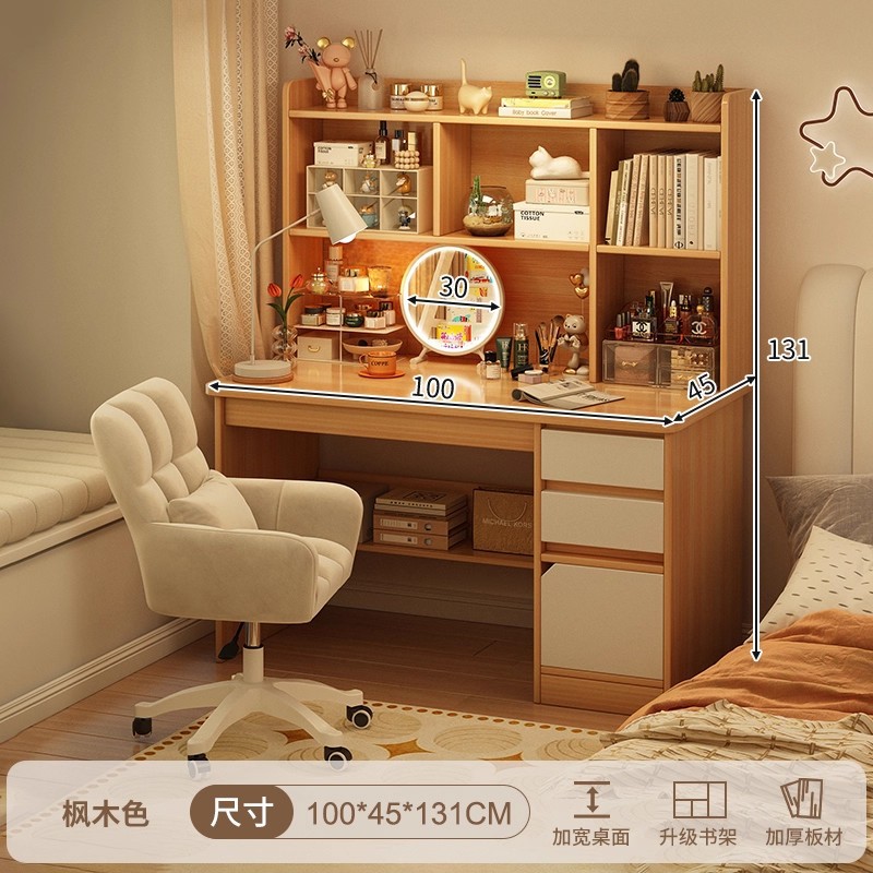 Escritorio de computadora, comedor, dormitorio simple, escritorio moderno, mesa de maquillaje, gabinete de maquillaje, espejo de cama, nuevo