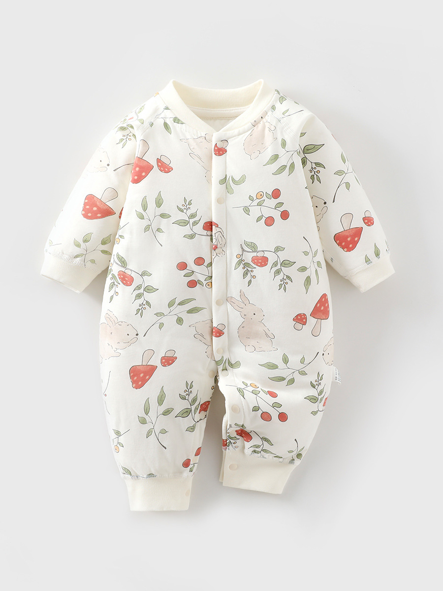 Children's demi-season quilted thermal underwear