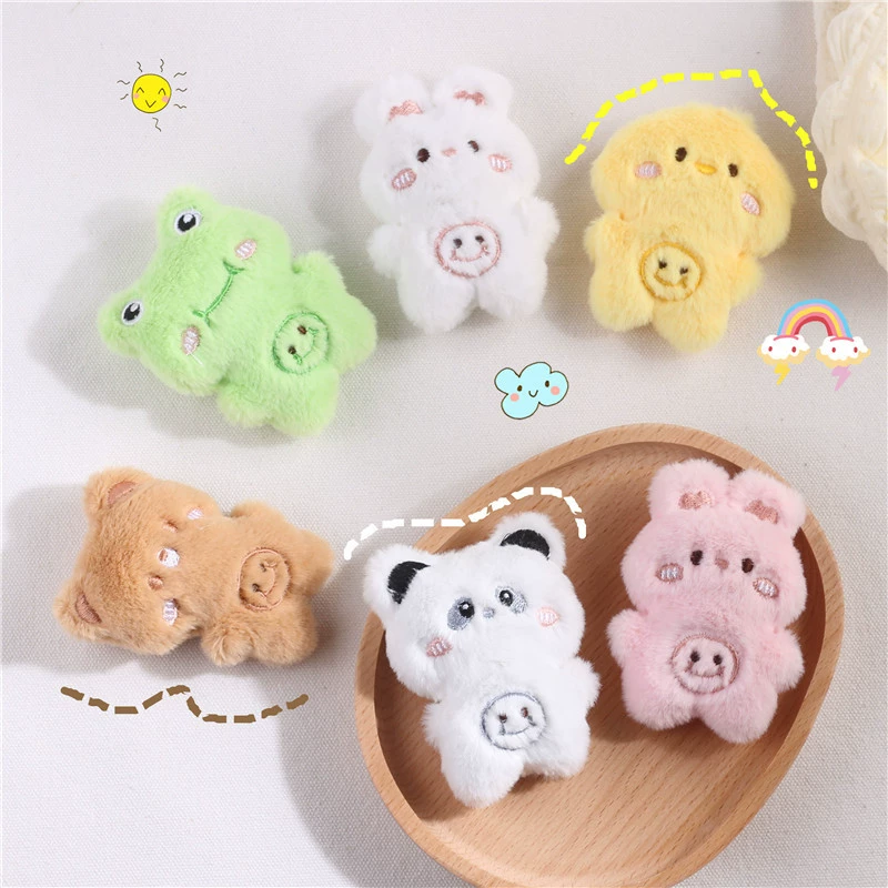 Кибер знаменитости мультфильм Плюшевые Милые поросята кролик DIY брошь заколка для волос Сумка носки аксессуары для одежды