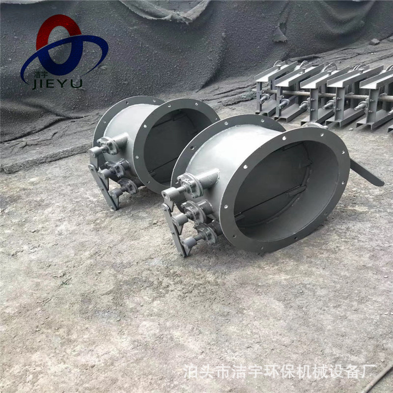 旋转型通风蝶阀 圆法兰气动通风蝶阀 调节型通风蝶阀DN1000冷风阀