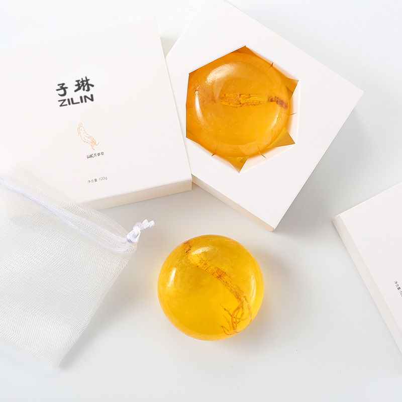 Set of ginseng soap