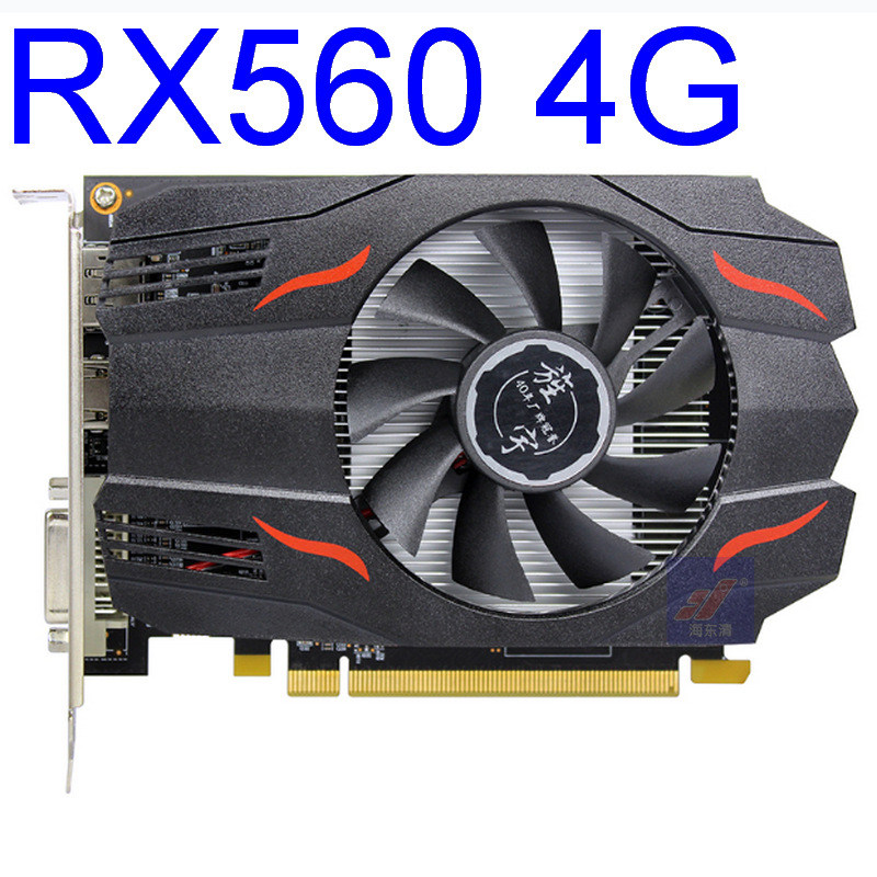 2508 Amd War Tiger Rx560 4g Desktop Graphics Card Can Be Negotiated and Invoiced