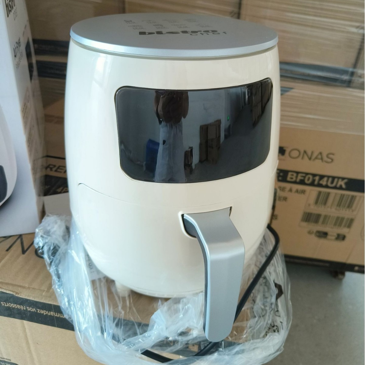 Air Fryer Multifunctional Smart Touch Screen Oven 6L Large Capacity Air Fryer Electric Fryer Potato