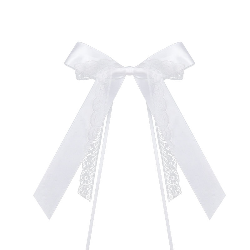 Día de San Valentín regalo amor cinta arco boda coche espejo retrovisor decoración en forma de corazón cinta arco