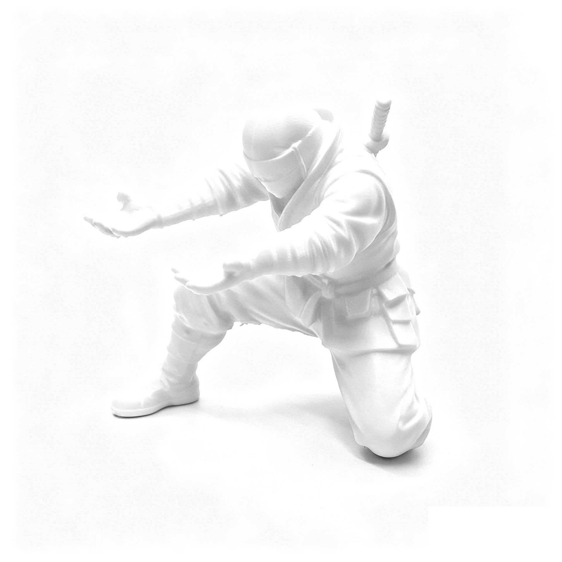 Portalápices Ninja de Impresión 3D de PLA para Escritorio