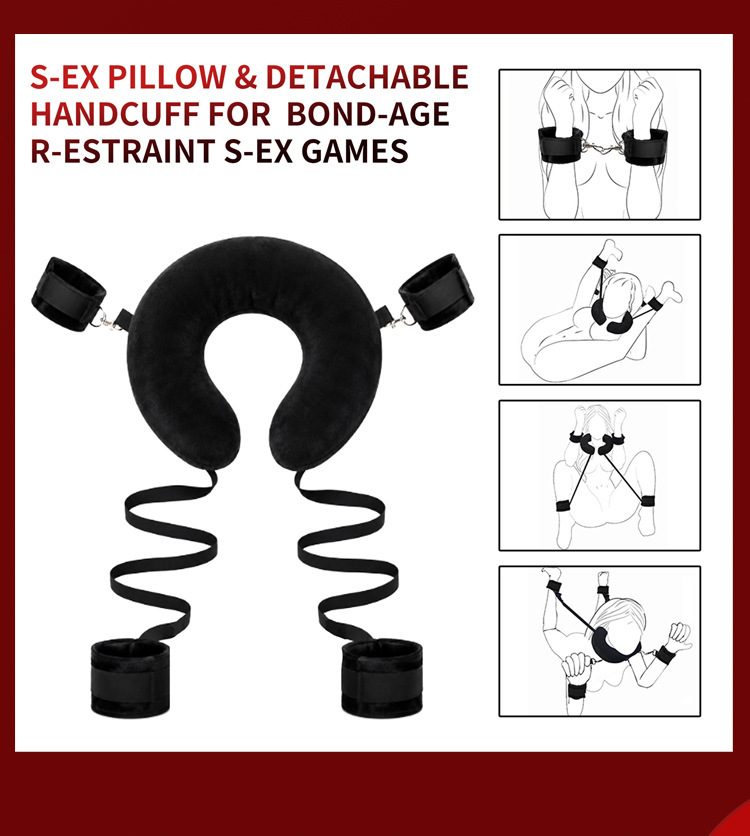 Door Swing Restraint Set with Metal Frame and PU Straps for Couples — detail image 15
