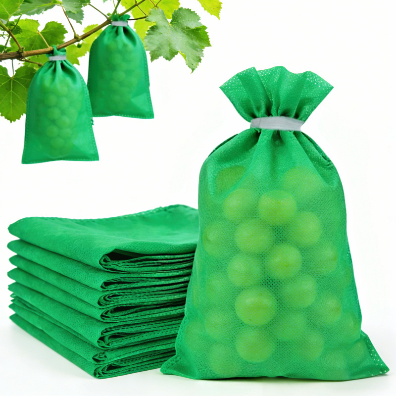 Non-Woven Fabric Universal Insect-Proof Bags, Waterproof Tie-Bag Bags, Loquat Grape Fruit Bags, Strawberry Green Mango Peach Protective Bags
