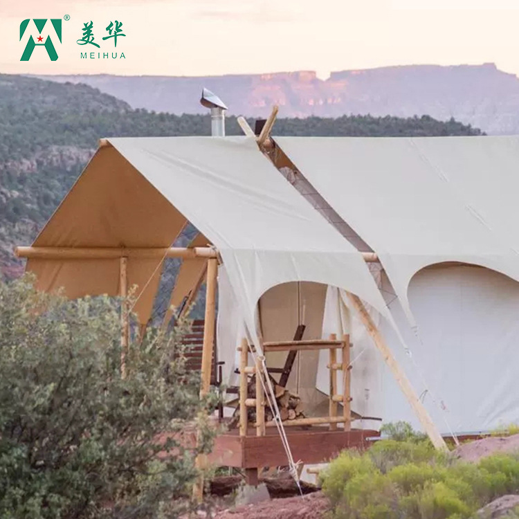 Pastizales de camping de madera maciza tienda de hotel campamento al aire libre tienda de ocio Hotel B & B cielo estrellado tienda de fábrica