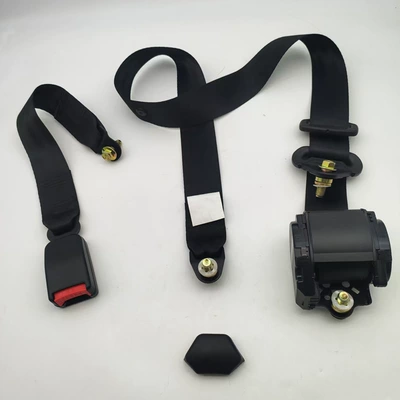 Car seat belt – Belts - plastic-coated-k345cm-half-wrapped-webbing-base-with-four-sets-of-inch-screws