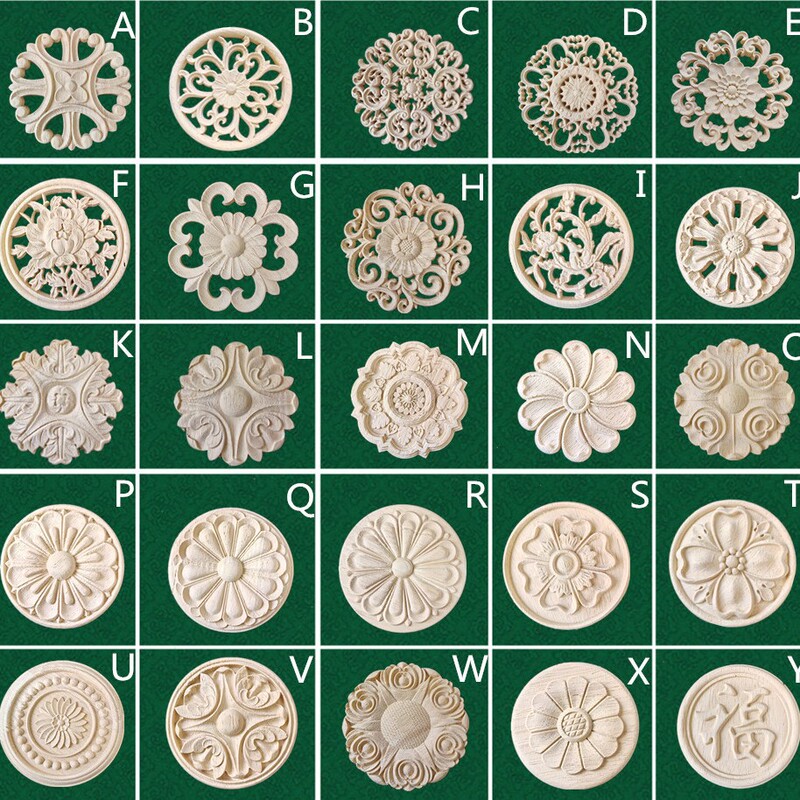 European Style Wood Carving Flower Solid Wood Round Wood Carving Decal Flower Round Carving Flower Decorative Disc Wood Carving Flower Piece Corner Flower Dongyang Wood Carving European Style Wood Carving Flower Solid Wood Round Wood Carving Decal Flower Round Carving Flower Decorative Disc Wood Carving Flower Piece Corner Flower Dongyang Wood Carving