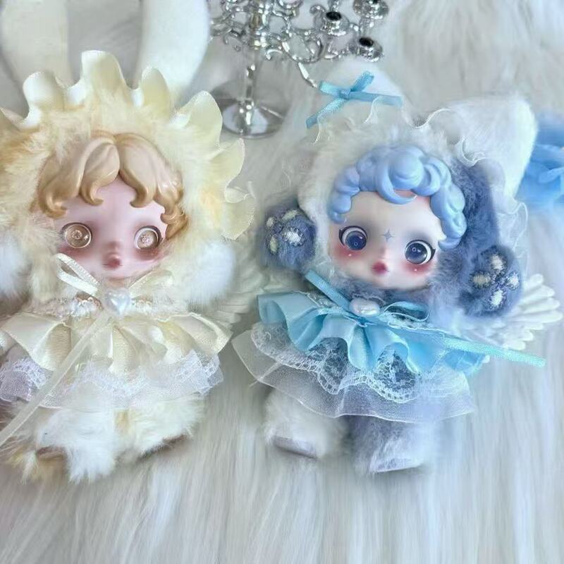 Only Baby Clothes) Sp Cute Morning Light Angel Baby Clothes Yellow Cream Bubble Vinyl Doll Skirt High Appearance 10cm
