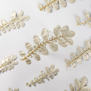 Anti-white leaf turning white leaf flower dried flower plant specimen tree leaf handmade sticker drop glue diy bookmark material