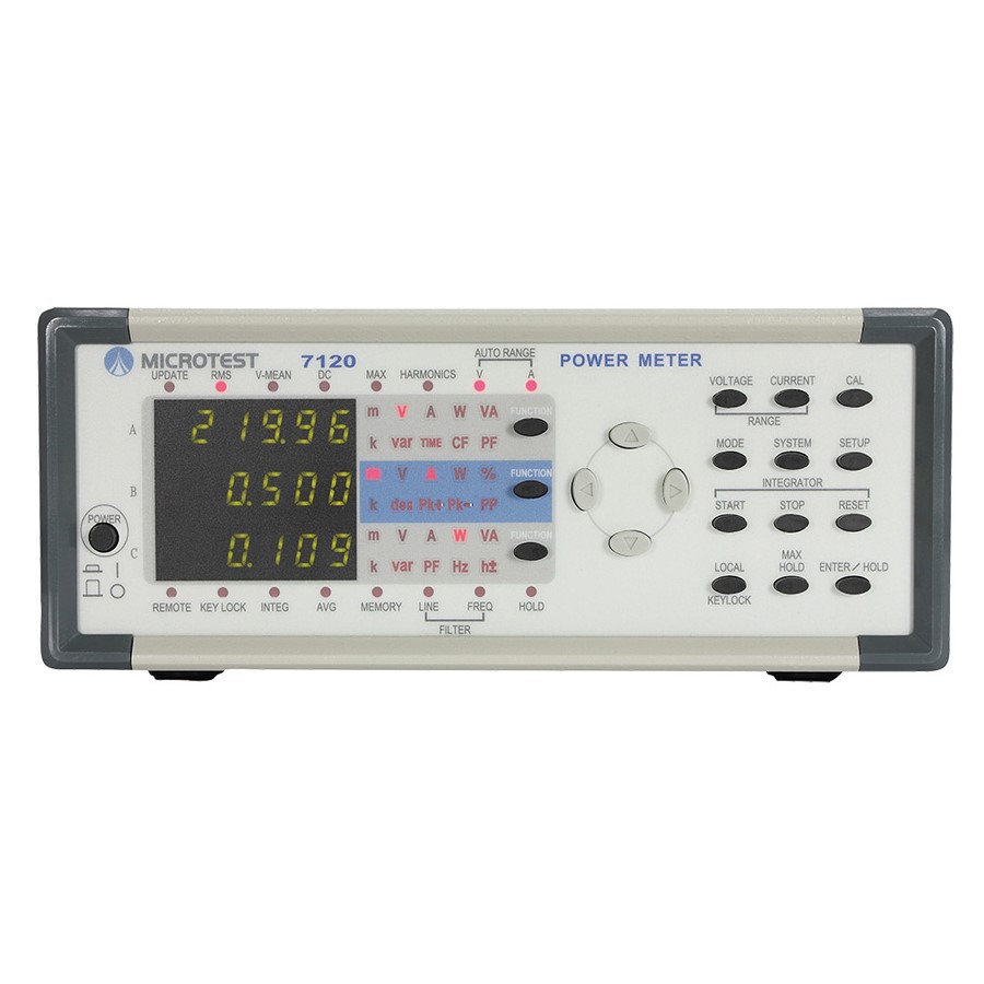 台湾益和 7110/7120单相功率电表 (待机功耗测试仪)