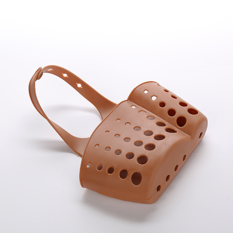 Creativo ajustable cesta de drenaje Snap fregadero de almacenamiento cesta colgante de cocina cesta de almacenamiento fregadero cesta colgante en stock al por mayor