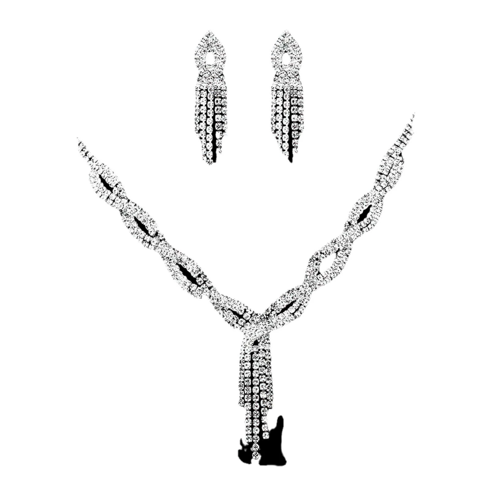 Украшение, цепь, набор металла, ювелирные изделия, модное универсальное платье, единый стиль, аксессуар для невесты, европейский стиль, оптом