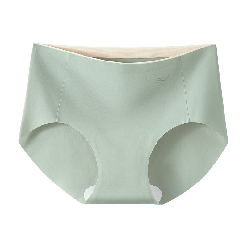 Ropa interior sin costuras desnudo melocotón cadera grado 7A algodón antibacteriano entrepierna no cadera mujer transpirable deportes ropa interior invisible mujeres