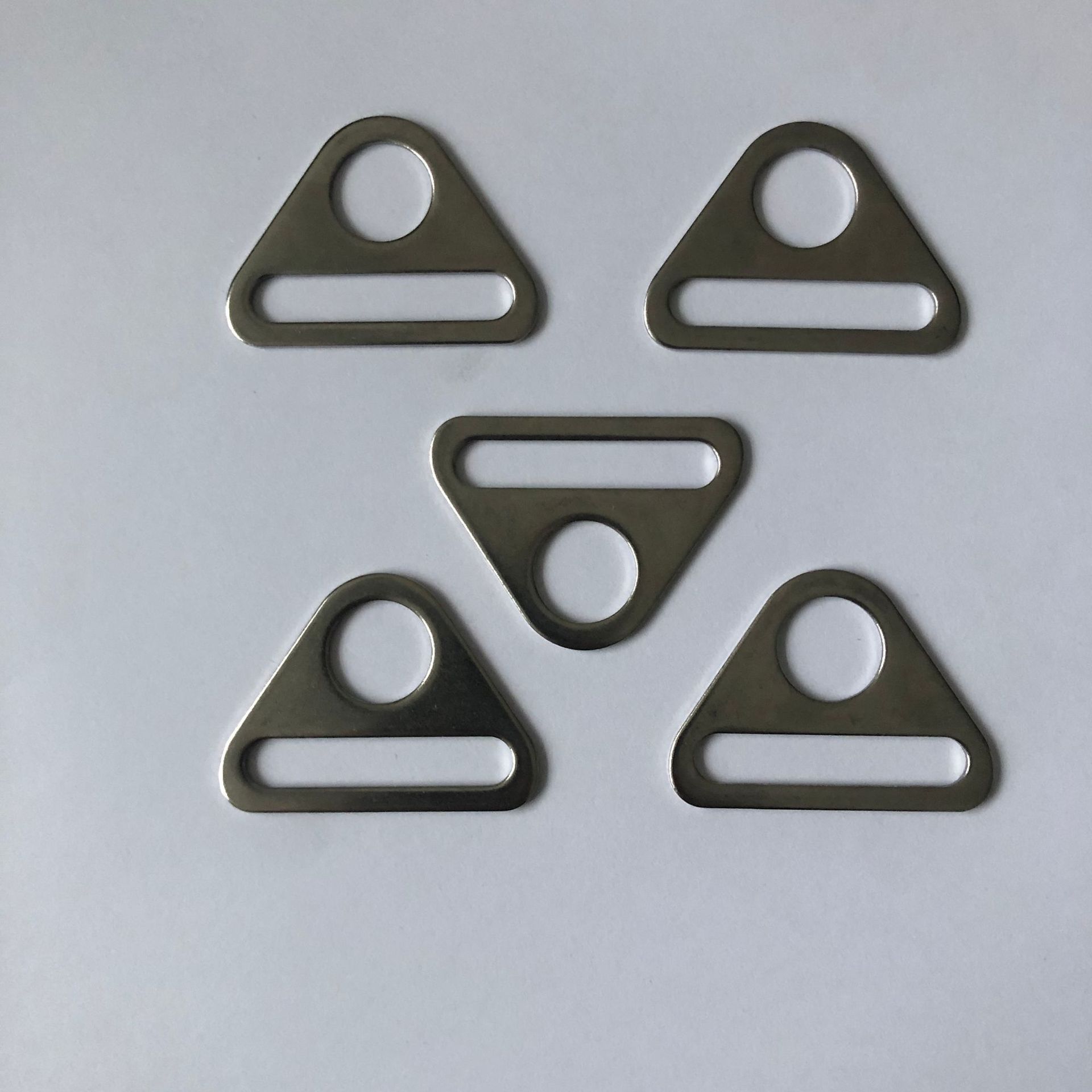 不锈钢三角扣 38mm 1.5寸箱包调节器 悬挂五金件 批发鞋包辅料