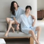 薄款双层夏季短袖家居服