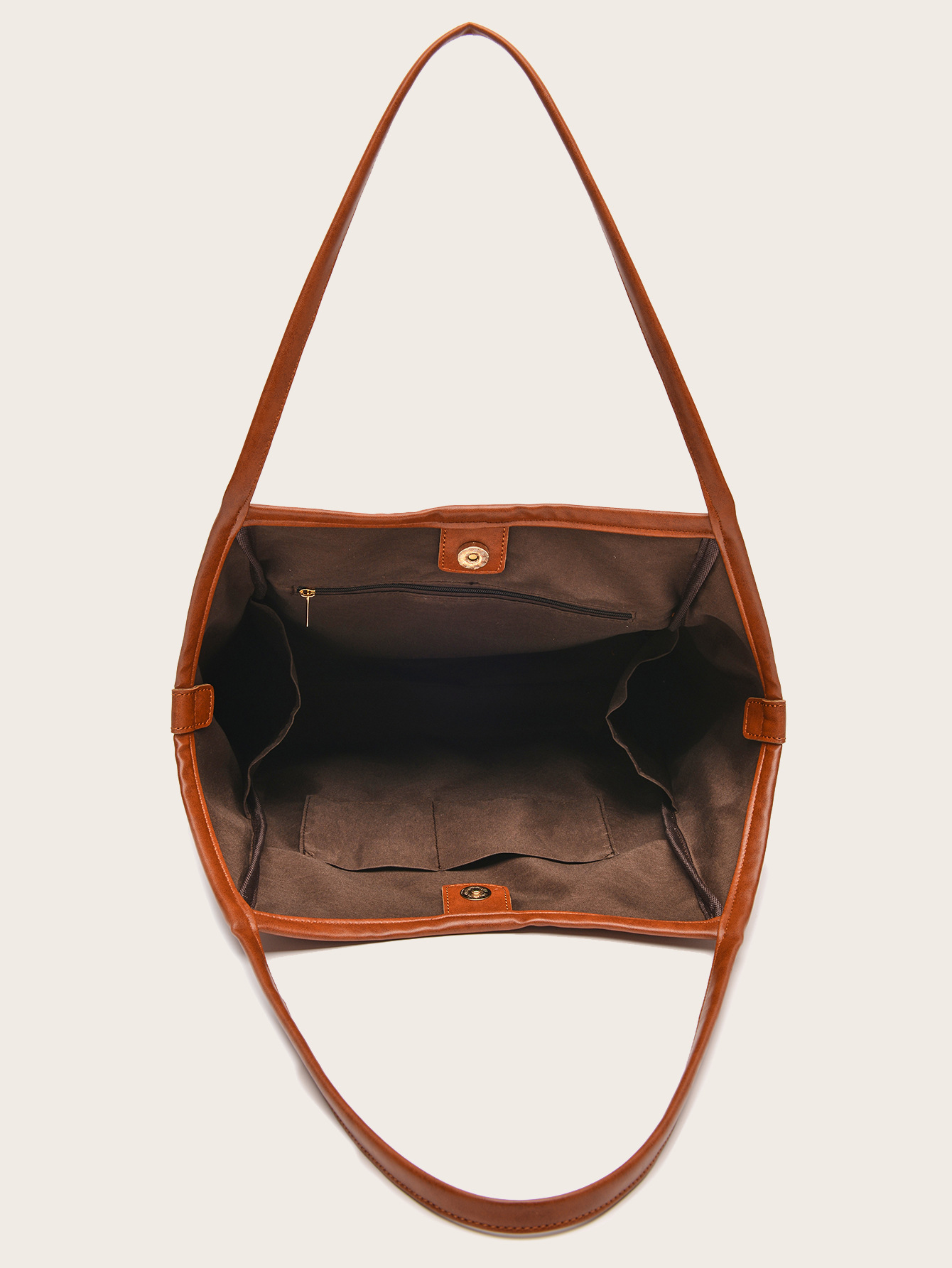 2023 Neue Ölwachspflanze Weiche Große Kapazität Eine Schulter Einfache Damentasche_voghion.com