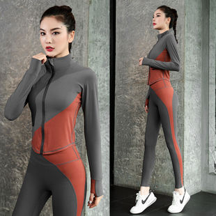 Yoga Clothes for Women 2025 New Autumn and Winter High-End Morning Running Training Clothes Quick-Drying Sports Tops Fitness Suits for Women