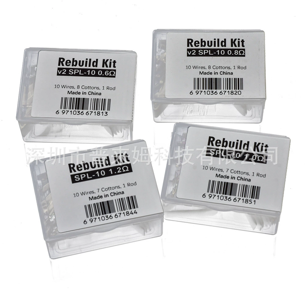 Подходит для SPL10 V2 0,6 евро 0,8 евро 1,0 евро 1,2 евро сетка нагревательная лента намоточный стержень хлопковый лист