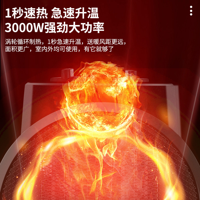 三段階温度調節機能付き機械式急速加熱ヒーター、小型スチール製家庭用暖房機、産業用高出力ヒーター|undefined
