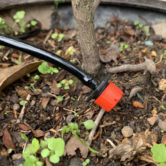 滴灌微噴管子 PVC園林果園農用大棚滴灌軟管 倒掛微噴4/7毛管