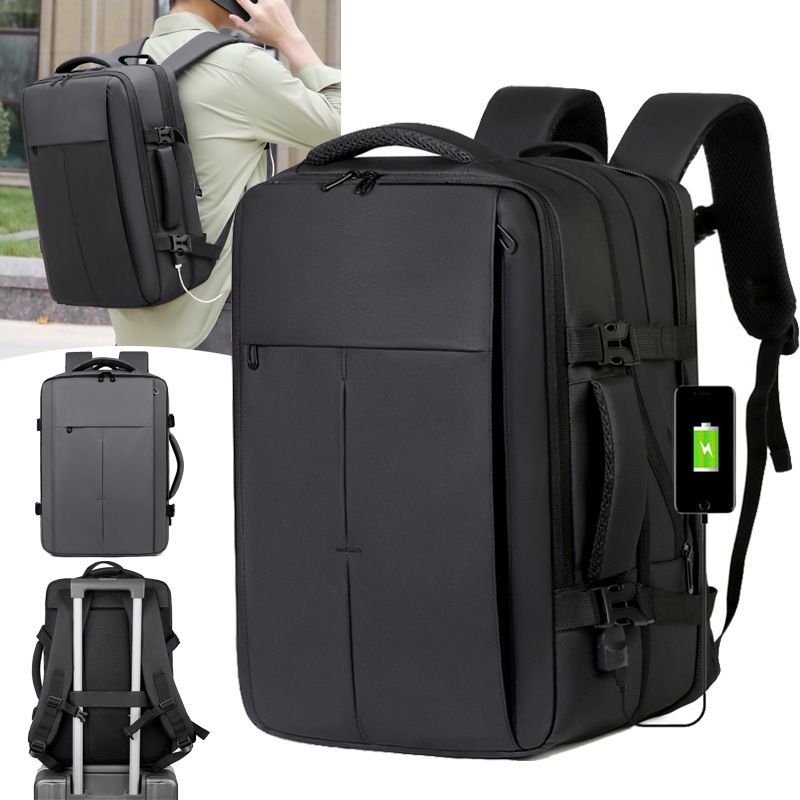 Cross-Border Film Backpack, Large-Capacity Business Backpack, Business Trip Briefcase Backpack, Water-Repellent Commuter Computer Backpack