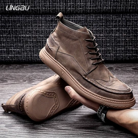 男式马丁靴;男式休闲皮鞋;男式皮靴