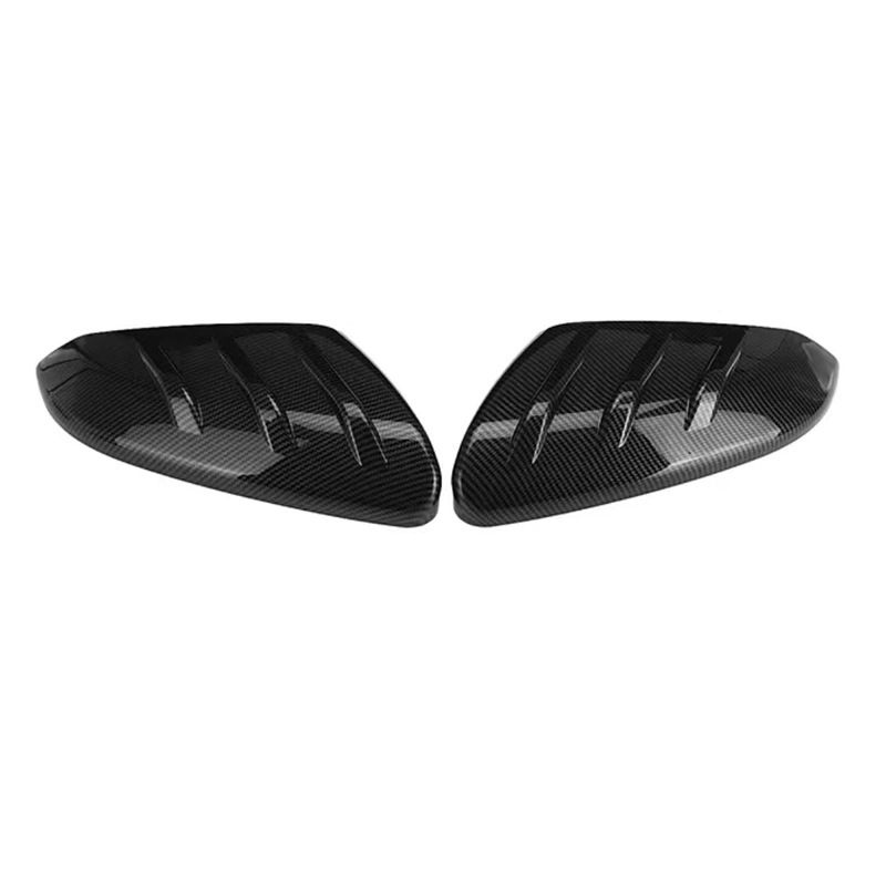 Suitable for 16-21 Honda Civic Fk7 Fk8 Black Rearview Mirror Cover Reversing Mirror Housing Cover