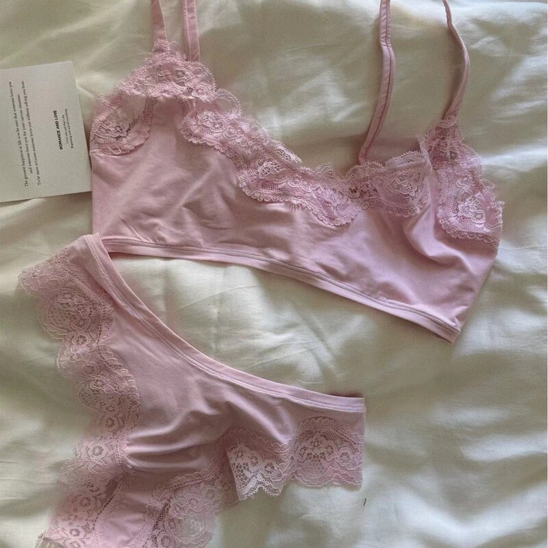 Summer Lace Wrap Bra Bra Underwear Bra Set