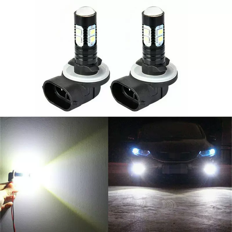 881 H27 50W Mist Light ультравыделение 10smd алюминиевый высоко-резкий LED 50W против тумана передняя противотуманная фара