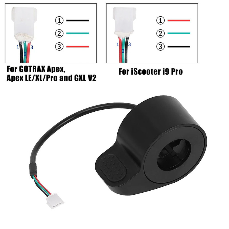 Thumb Throttle Accelerator for Gotrax Gxl V2/Apex/Apex Pro/Xl/Xr Elite