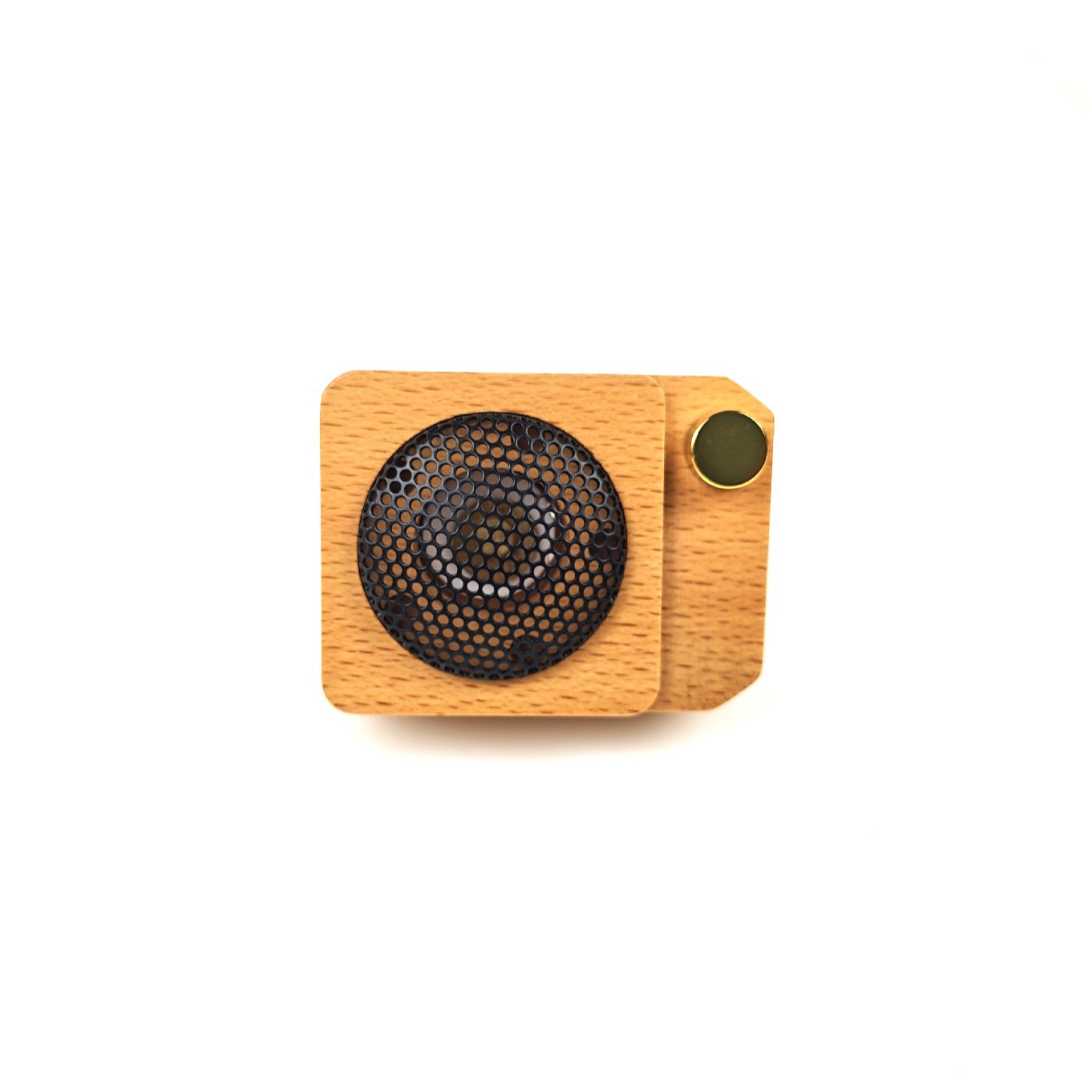 Mini altavoces de madera negra de alta gama, expansor de fragancia de automóvil de madera sólida, salida de aire decorada, expansor de fragancia de automóvil