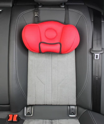Car Rear Seat Cushion — Headrest - pure-red-hanging-headrest-one-size-fits-all