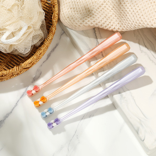 Colorful 10,000-bristle toothbrush for adults, soft-bristled toothbrush for couples, high-end toothbrush for postpartum mothers, wholesale