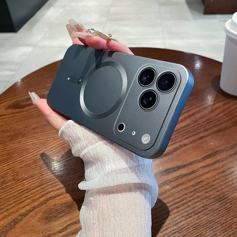 iPhone17PROMAX液态硅胶磁吸手机壳适用苹果16带镜头膜防摔保护套|undefined