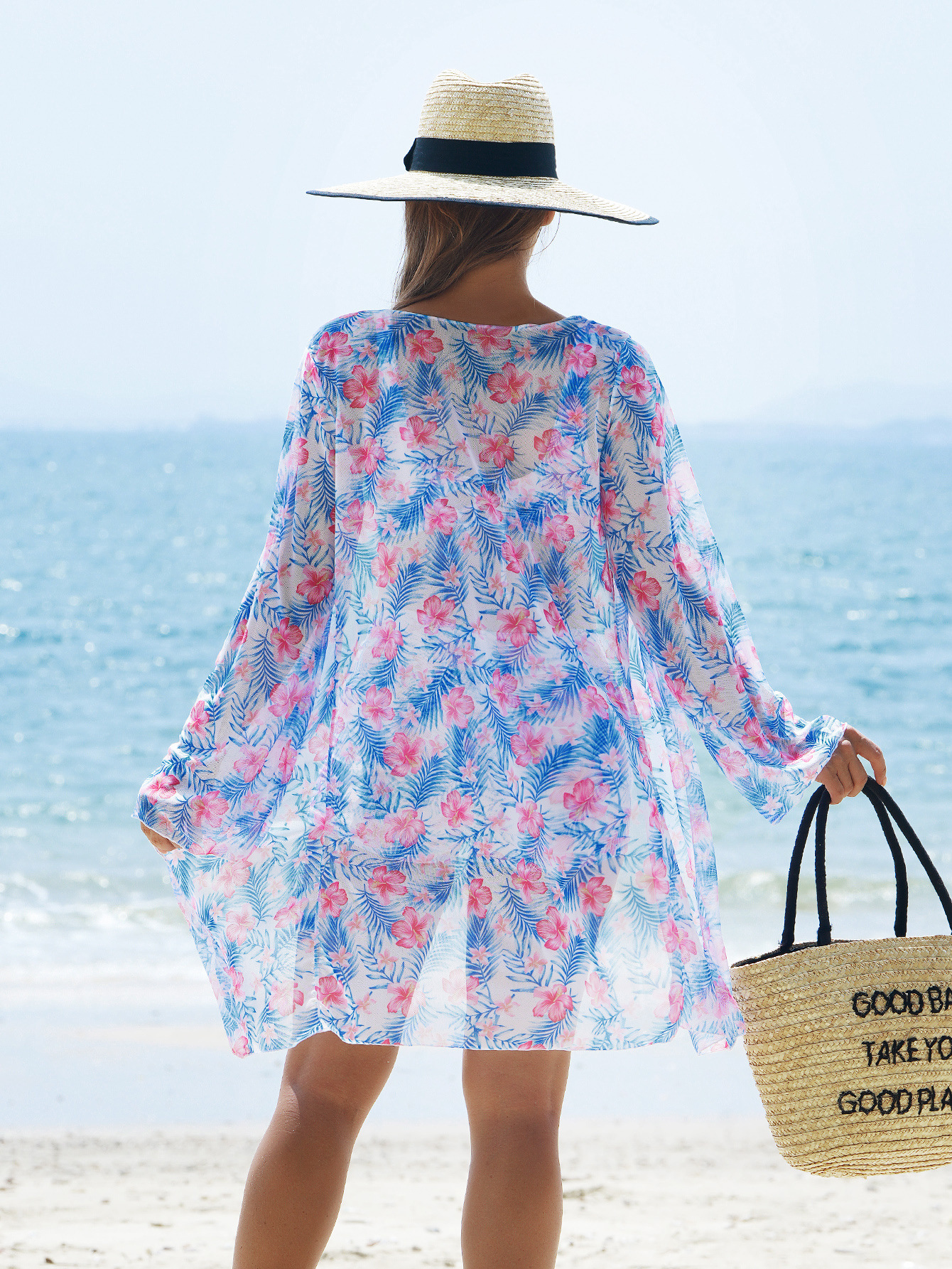 GraceChic Ming Yi New Fashion Sexy European And American Bikini BIKINI Three-Piece Women's Swimsuit Multi-Color High-End Printed_voghion.com