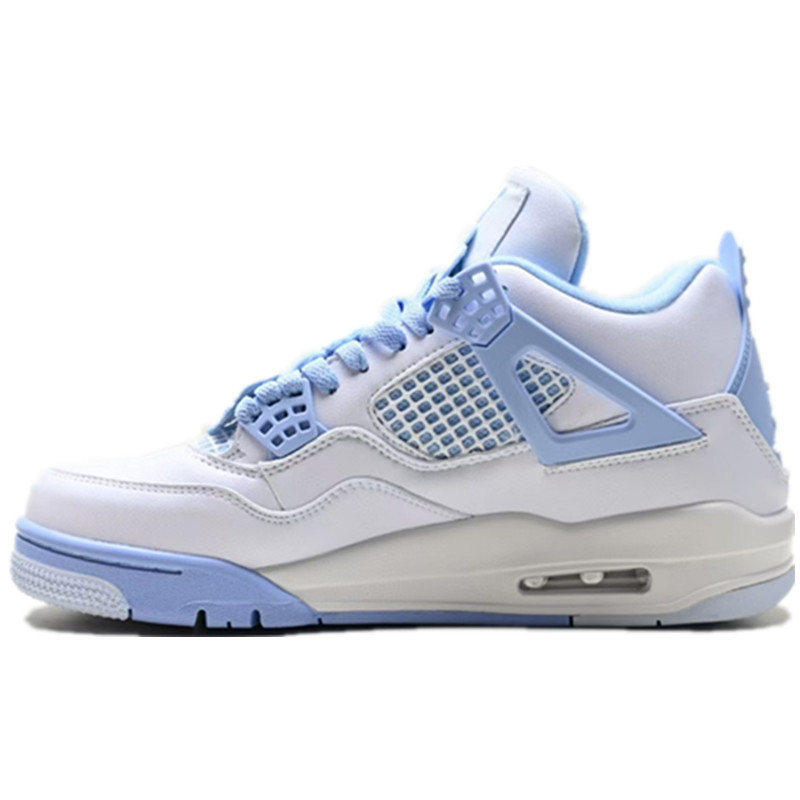 Putian Shoe Factory Wholesale Aj4 Hot Lava Army Green White Bright Pink Blue White Red Joe 4 Export Men's and Women's Sports Basketball Shoes