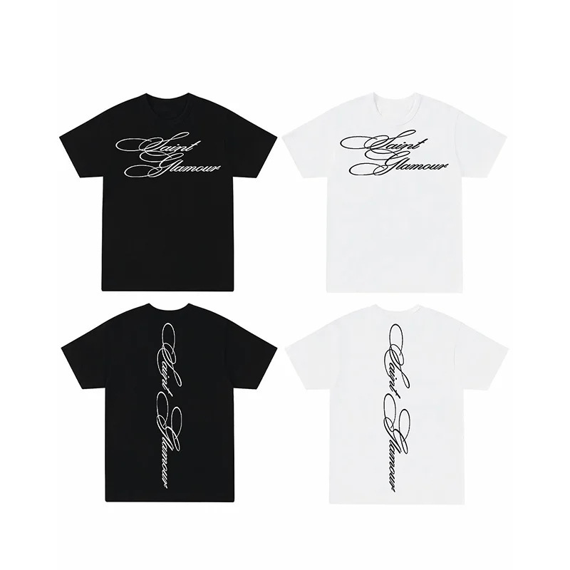 Summer retro brand short sleeve T-shirt for leisure