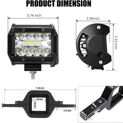 Harness External Auxiliary Inspection Light – İşçi projektorları