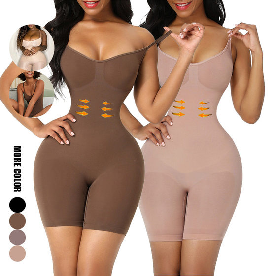 European and American Explosive One-piece Shaping Clothes One-piece Abdominal Shaping Slimming Clothes Arm-lifting Waist Tunic Underwear One-piece Clothes