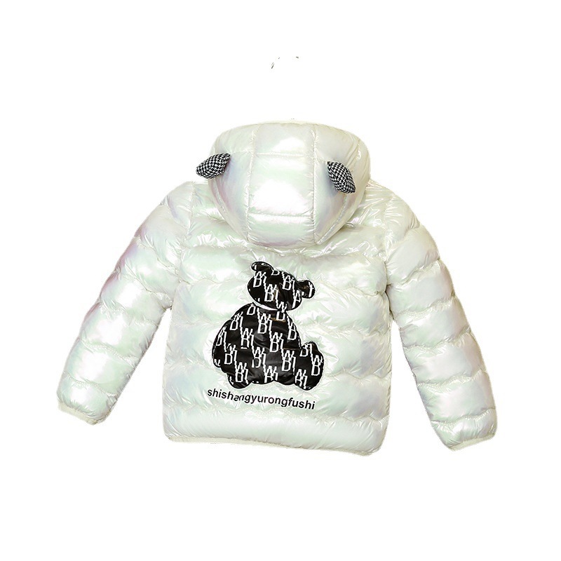 Otoño e Invierno para niños de algodón ligero para niños y niñas cálido bebé chaqueta acolchada de algodón Abrigo acolchado de algodón de invierno