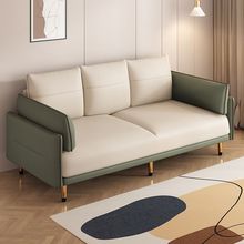 北欧布艺沙发可折叠多功能简易小户型客厅租房懒人沙发床两用单人