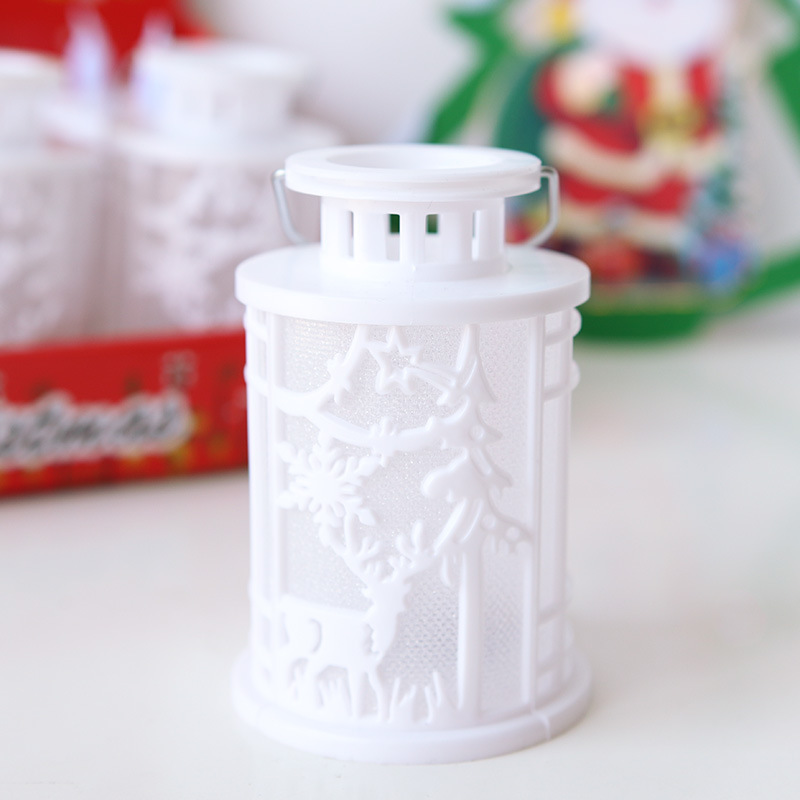 Halloween decoración LED vela luz nuevo regalo de Navidad pequeño caballo barra de luz fantasma festival atmósfera accesorios de diseño