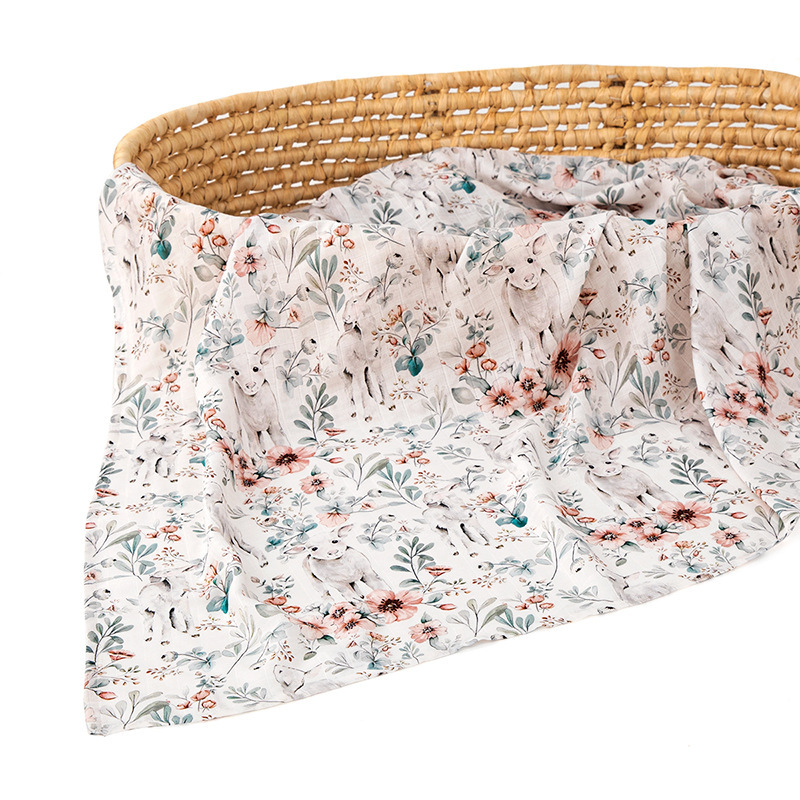 Bebé muslin gasa toalla de baño edredón toalla de verano toalla cuadrada bolsa de recién nacido manta de una sola cubierta manta abrazo tipo a