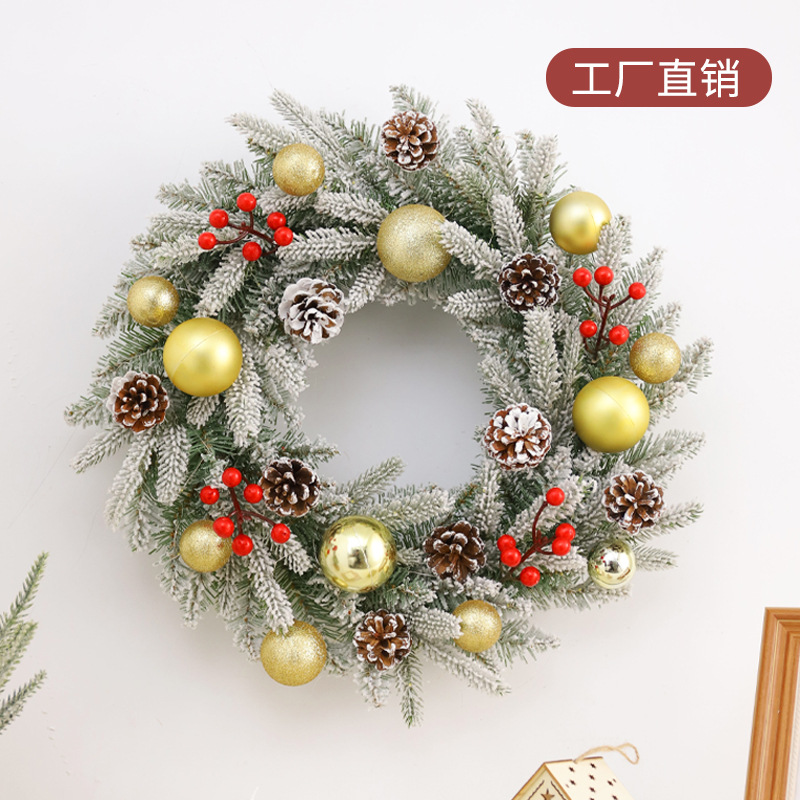 Amazon guirnalda de Navidad árbol de Navidad decoraciones regalo creativo adornos colgantes decoración escena diseño puerta colgante